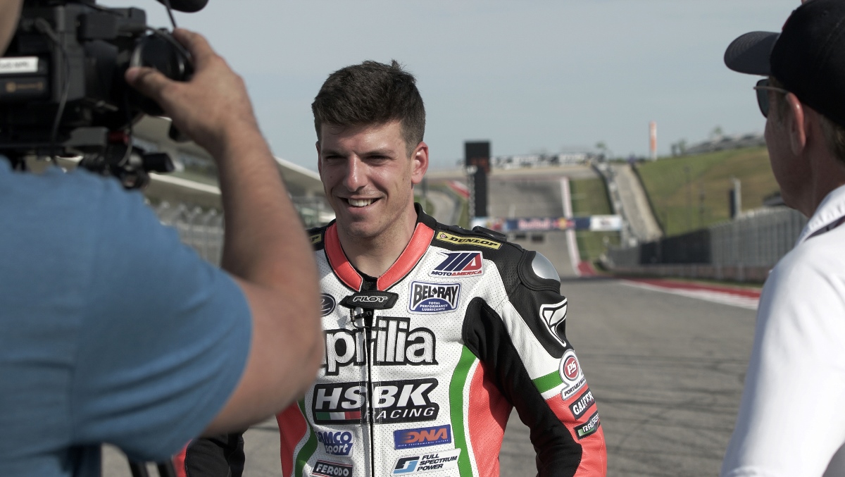 VIDEO: MEET CLAUDIO CORTI, APRILIA HSBK RACING SUPERSTOCK 1000