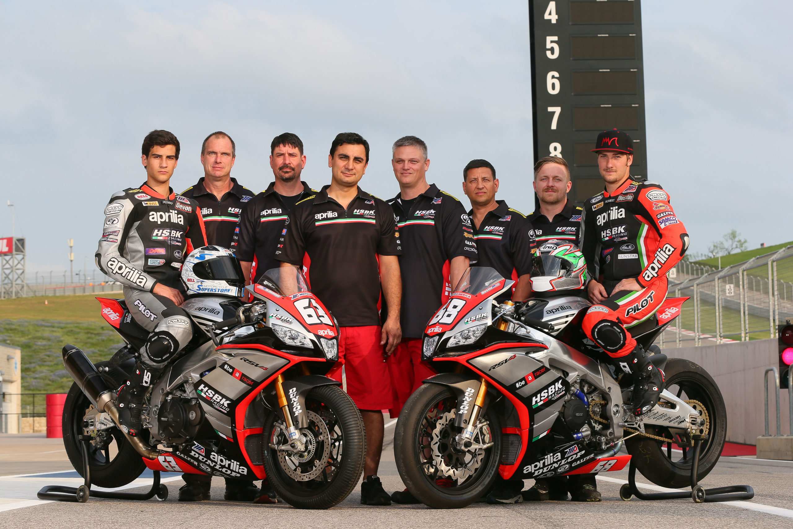 VIDEO: MOTOAMERICA 2015 APRILIA HSBK RACING TEAM DEBUT AT THE CIRCUIT OF AMERICAS (COTA)