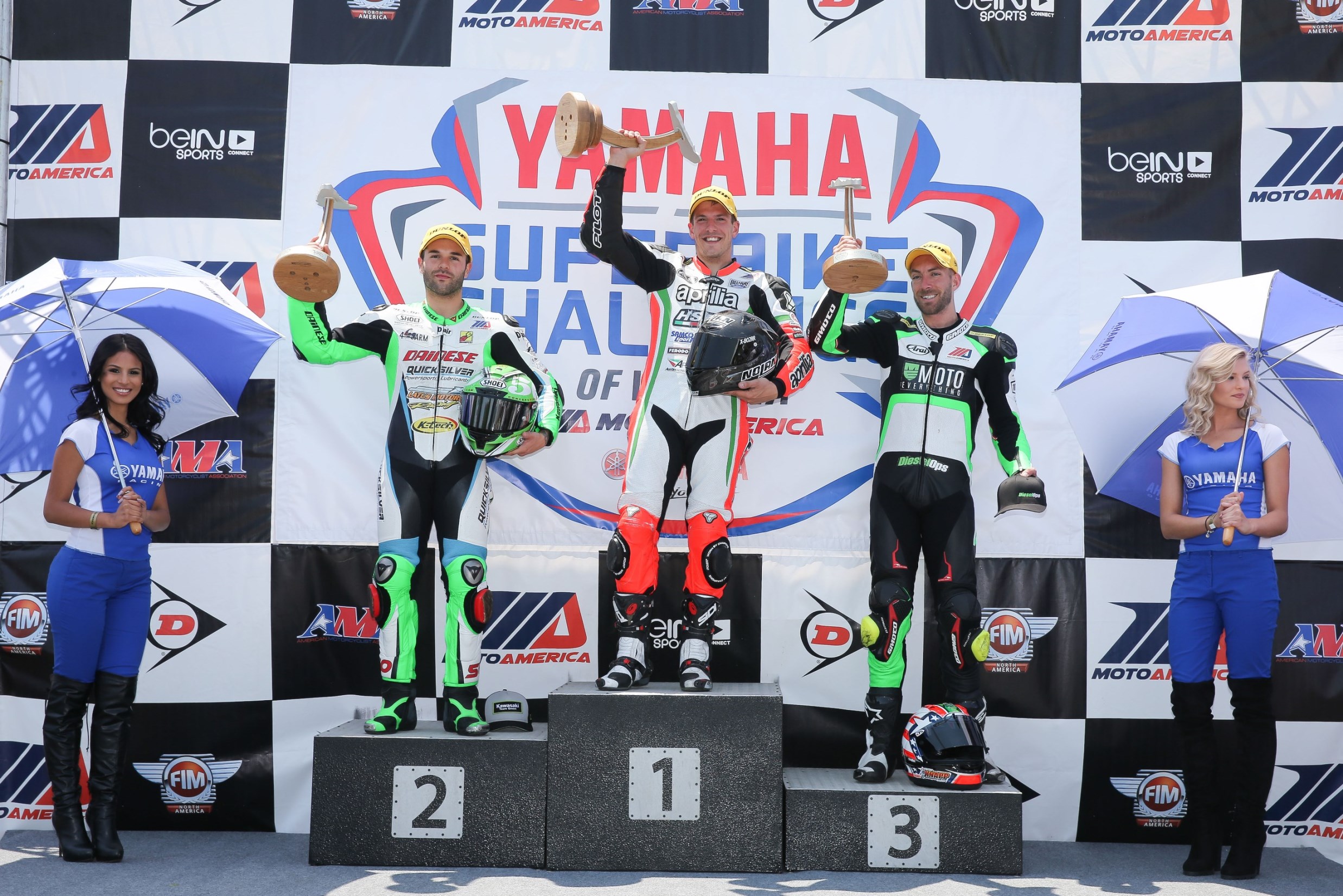 APRILIA HSBK RACING FORGES ON IN VIRGINIA, MAINTAINS LEAD IN SUPERSTOCK 1000