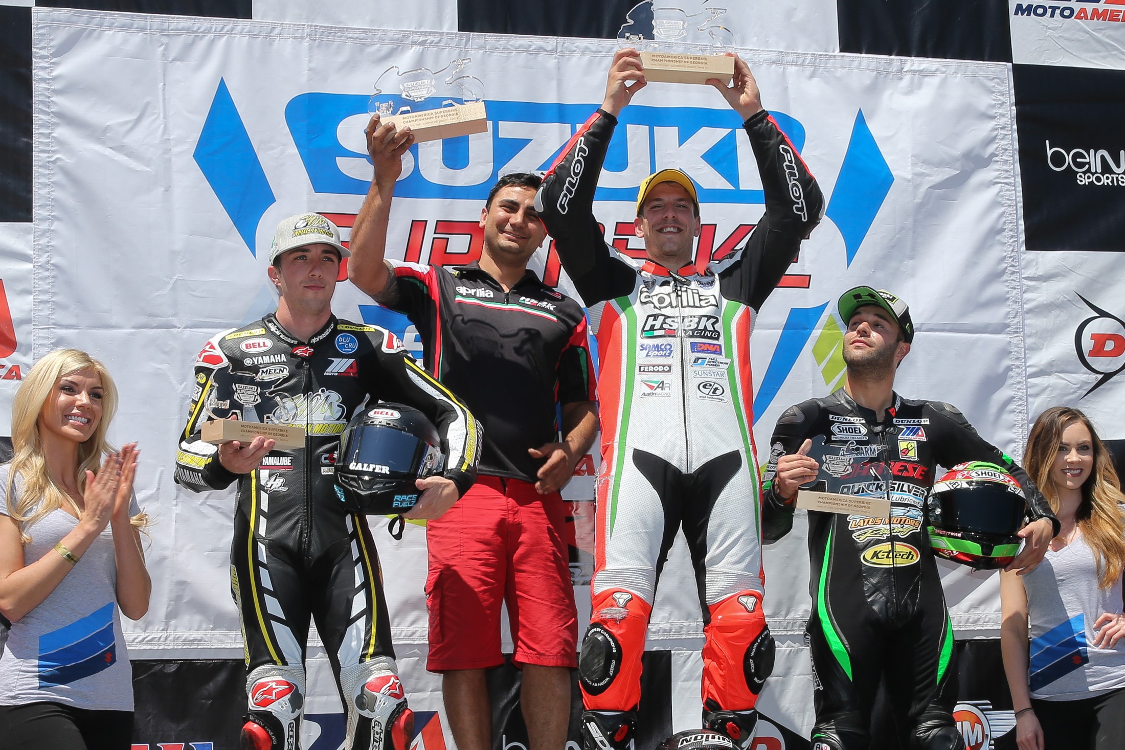 APRILIA HSBK RACING CLAIMS APRILIA’S FIRST EVER 1000CC WIN IN AMERICA